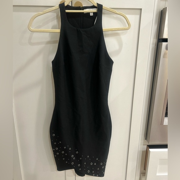 ELIZABETH AND JAMES BLACK DRESS metal detail size 2! - Picture 1 of 4